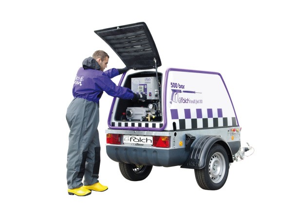 Установка СВД 500 бар FALCH, прицеп Установка СВД 500 бар FALCH, прицеп