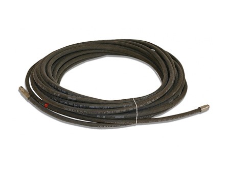 Шланг для чистки труб DN6/500бар 1/4"ш 11м черный