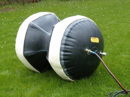 Пневматическое заглушающее перекрытие для проверки стыков на герметичность LAMPE тип 1400