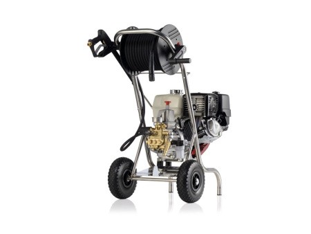 Kränzle B 16 - 250 Аппарат высокого давления на раме с барабаном и регулировкой скорости, вид сзади Kränzle B 16 - 250 Аппарат высокого давления на раме с барабаном и регулировкой скорости, вид сзади